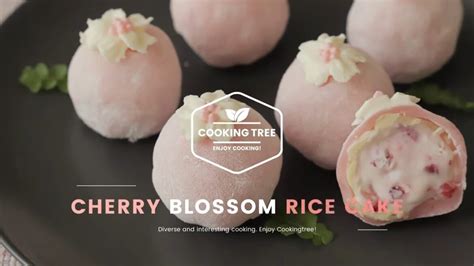 Cherry blossom Strawberry Rice cake Recipe