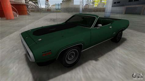 Plymouth Gtx Cabrio Para Gta San Andreas