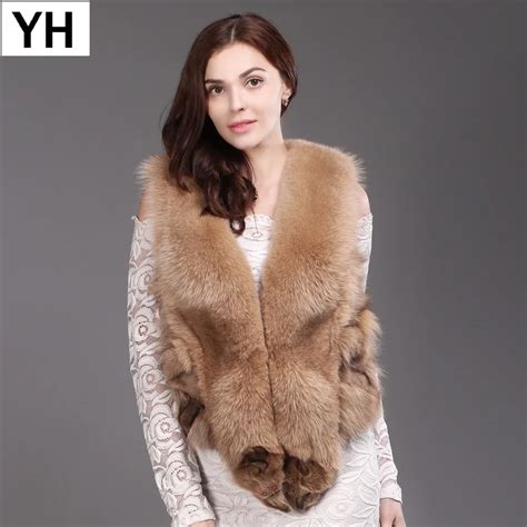 Whole Skin Lady Fox Fur Vest Women Winter Warm Natural Real Fox Fur