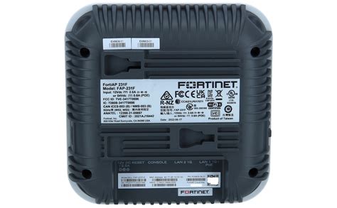 Fortinet Fap 231f E Fortiap 231f Radio Access Point Gige 802