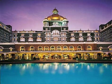 The Taj Mahal Palace Hotel Mumbai India YouTube