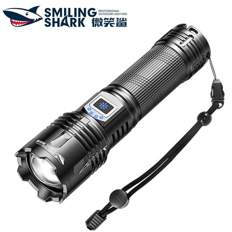 SmilingShark SD7121 Led Flashlight Super Bright 6000lm Torch Light