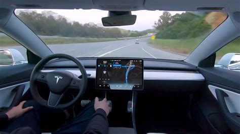 Tesla Model 3 Full Self Driving Realtime 120fps Interpolated Youtube