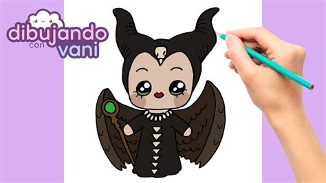 Como Dibujar A Malefica Paso A Paso Dibujos Para Dibujar Dibujos Fac Dibujos Kawaii