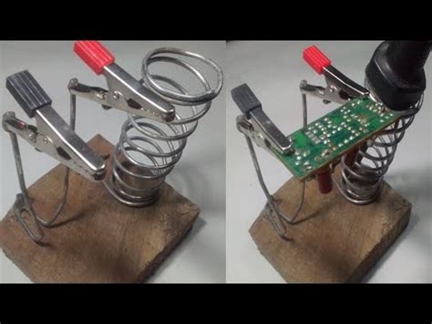 How To Make Soldering Iron Stand Ts Technical Soldering Stand Youtube