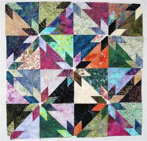 Scrappy Hunters Star Quilt By Wanda Exuberant Color Hunters Star