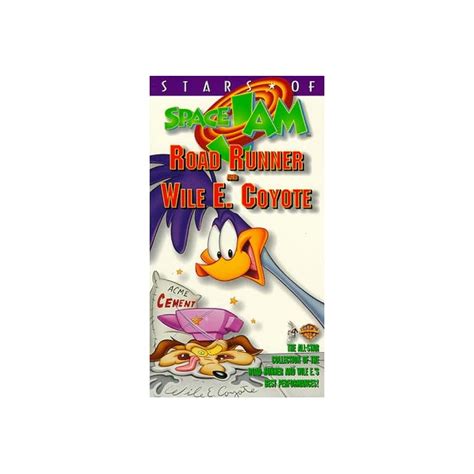 Buy Stars Of Space Jam Road Runner And Wile E Coyote Vhs Online At