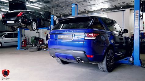 Aktualności REALIZACJA Range Rover Sport Maxhaust GranSport