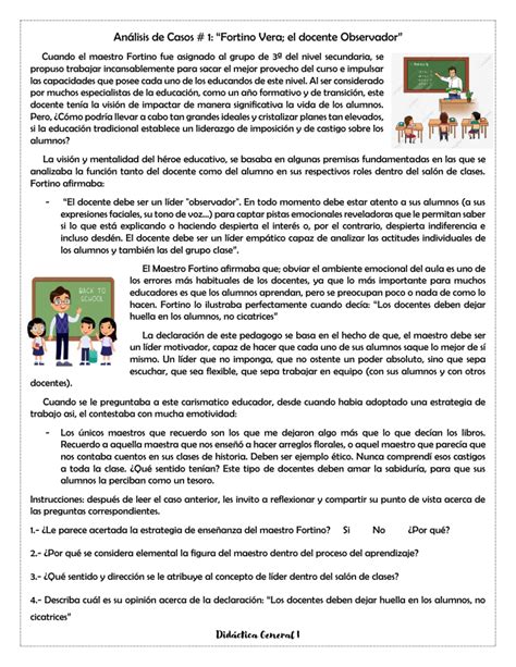 An Lisis De Casos Fortino Vera Pdf