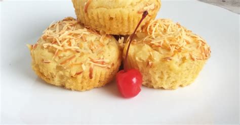 Resep Muffin Tape Eggless Non Mixer Oleh Anitta Damayanti Cookpad