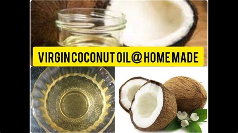 How To Make Virgin Coconut Oil Home Skin And Hair Care Youtube