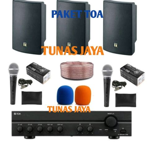 Jual Paket Toa Masjid Speaker Toa Zs B Pcs Paket Toa Speaker