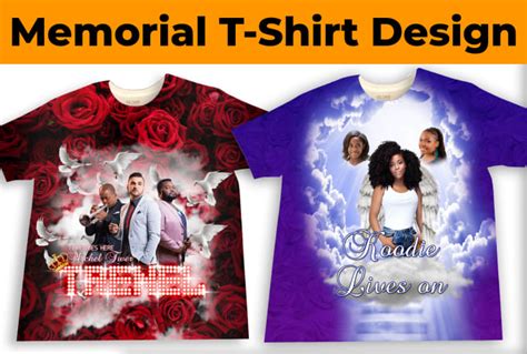 Memorial Shirt Design Ideas