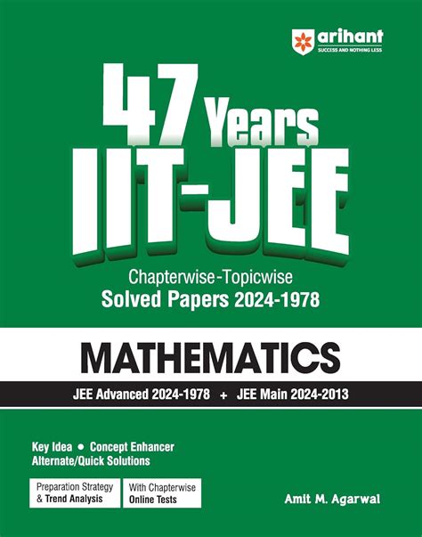 Arihant Years Iit Jee Mathematics For Jee Main Advanced