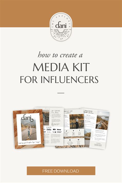 How To Create An Influencer Media Kit To Land Brand Collabs Artofit