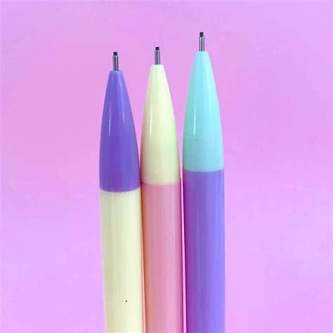 Lapiseira 07 Slim Tom Pastel Cores Sortidas Tris