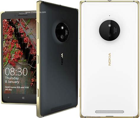 Nokia Lumia 830 pictures, official photos