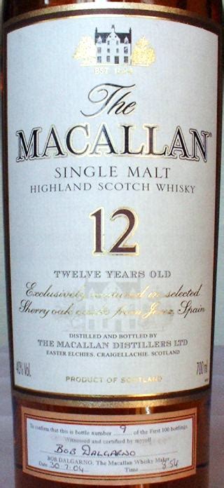 Macallan Sherry12yo 4