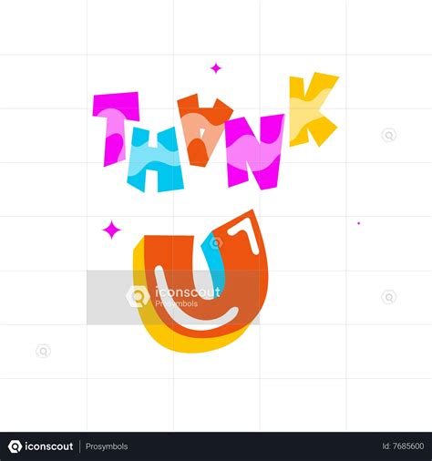 Thank You Animated Sticker download in JSON, LOTTIE or MP4 format