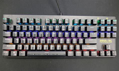 Armaggeddon Mka C Psychfalcon Mechanical Keyboard Review Cutthroat