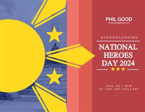 Facebook Image National Heroes Day Template Postermywall