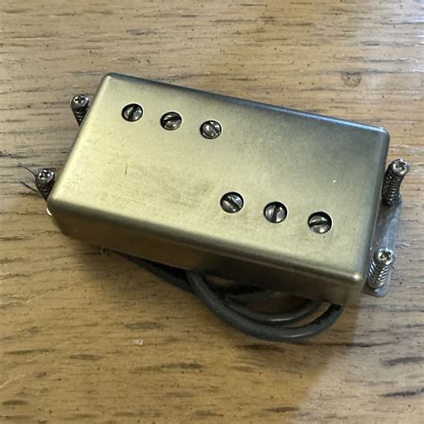 Fender Reissue Raw Nickel Wide Range Humbucker Neck Bridge Reverb Uk