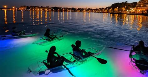 Split Visite Guid E En Kayak Dans La Nuit Illumin E Getyourguide