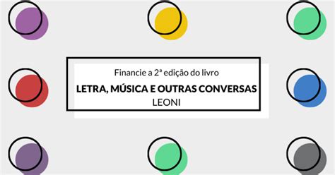 Letra música e outras conversas 2ª edição Catarse