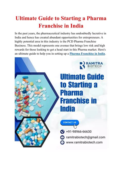 Ppt Ultimate Guide To Starting A Pharma Franchise In India Powerpoint