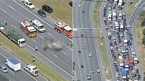 Monash Freeway Reopened After Serious Crash Closed All Citybound Lanes 7news