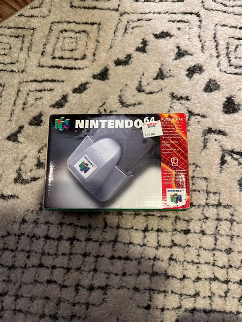 Rate My N64 Rumble Pak Box Rn64