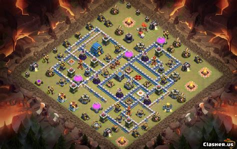 [Town Hall 12] TH12 | War Base | Anti 3 Star v25 [With Link] [8-2019 ...