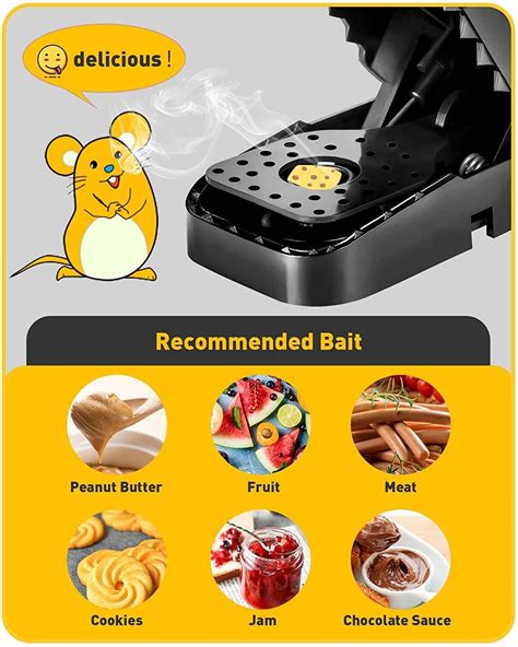 6Pcs Mouse Traps Rat Mice Rodent Killer Snap Trap Reusable Heavy Duty