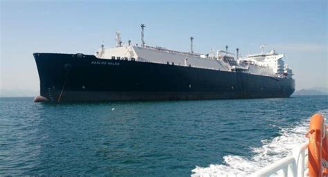 Samsung Delivers Lng Carrier To Gaslog