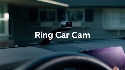 Ring Car Cam Dual Facing Dash Security Camera Motion Recording And