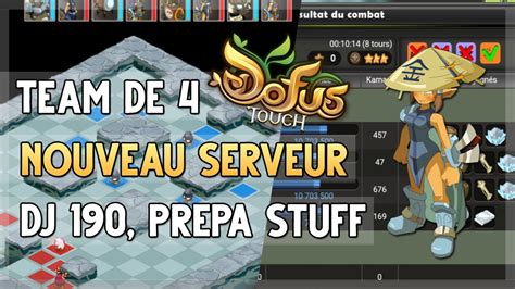 Dofus Touch Nouveaux Serveur Donjon Grolloum Preparation