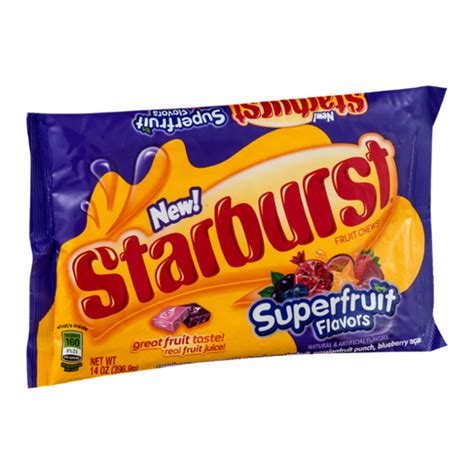 Starburst Fruit Chews Superfruit Flavors Reviews 2020