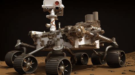 Curiosity Rendering Of The Rover On Mars Backgrounds | JPG Free ...