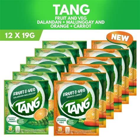 Tang Orange And Carrot Set Of 6 Tang Dalandan And Malunggay Set Of 6 Shopee Philippines