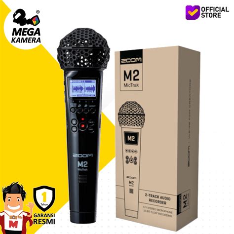 Zoom M2 MicTrak Stereo Microphone and Recorder – Megakamera.com