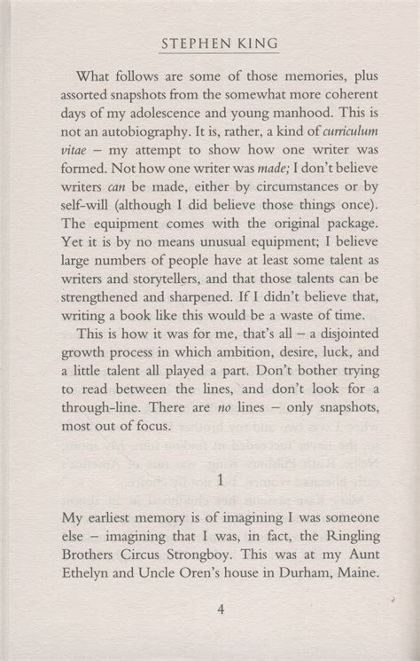 On writing : a memoir of the craft by King, Stephen (9781444723250