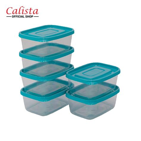 Jual Toples Calista Furano Sealware Isi 6pcs Food Container Makanan