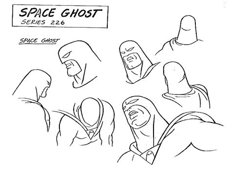 Space Ghost Model Sheet Ii By Nes44nes On Deviantart