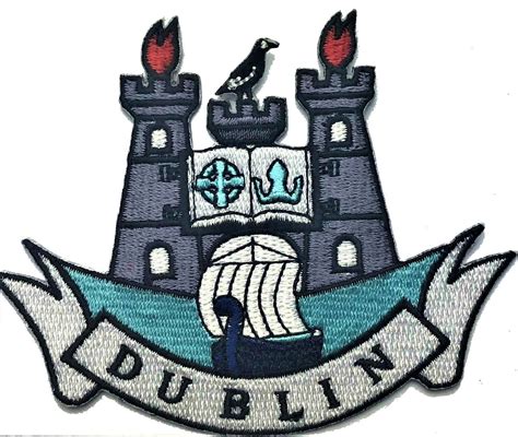 Dublin Coat Of Arms Badge Etsy