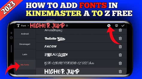 How To Add Custom Fonts In Kinemaster Without Any App Kinemaster Me