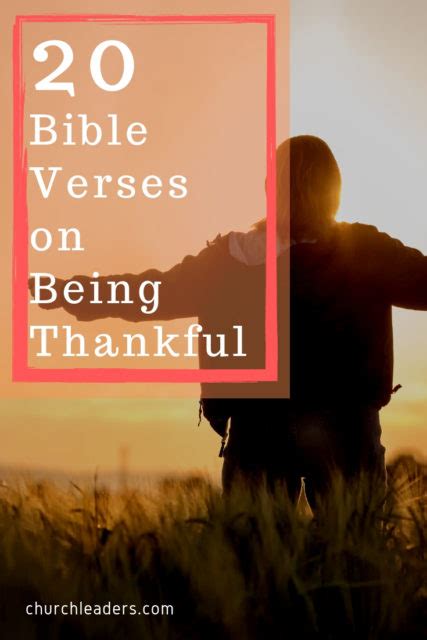 20 Bible Verses On Being Thankful To God For His Many Blessings