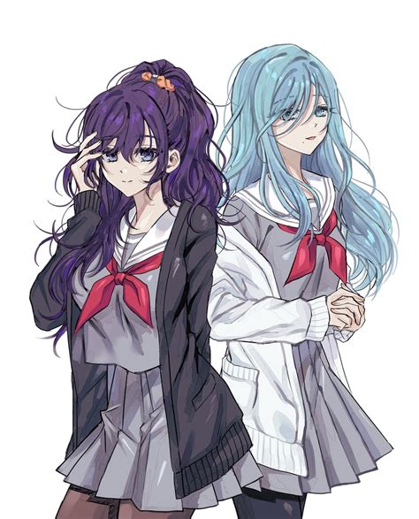 Asahina Mafuyu And Hinomori Shizuku Project Sekai Drawn By Mafuyusdil