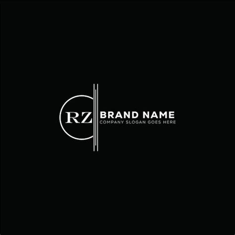 Premium Vector Rz Letter Logo Design Rz Business And Real Estate