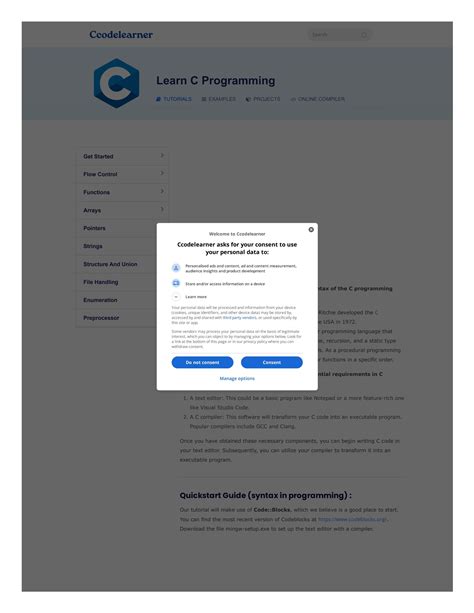 basic syntax of the C programming language by Sahil Backlinks - Issuu