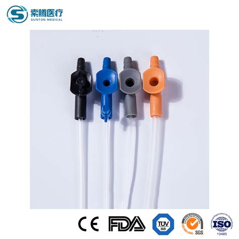 Suoton Disposable Medical Suction Catheter China Finger Control Closed